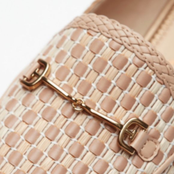 Sam Edelman Women's Laurel Woven Loafers MSRP$150 Unique Basketweave ELEGANT - Picture 5 of 7